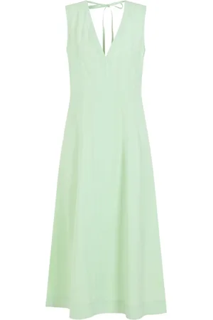 Bottega Veneta Midi Dresses, female, , XS, Compact Cotton Midi Dress