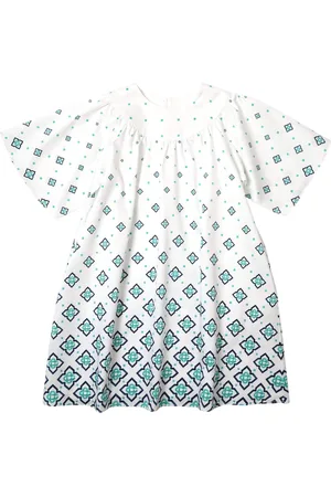 Casablanca Dresses, female, , 3 Y, Monogram Gathered Dress