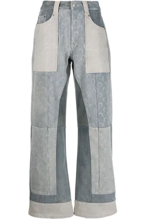 Marine Serre Wide Jeans