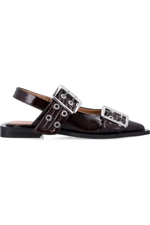 Ganni Ballerinas, female, , 6 UK, Closed Toe Ballerinas