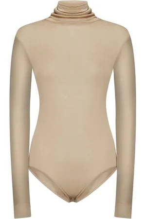 Maison Margiela Turtleneck Top with Snap Button