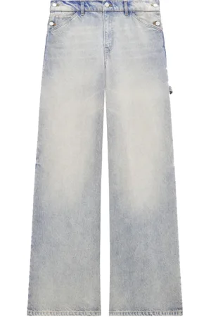 Courrèges Wide Jeans, female, , XS, Sailor Denim Baggy Trousers