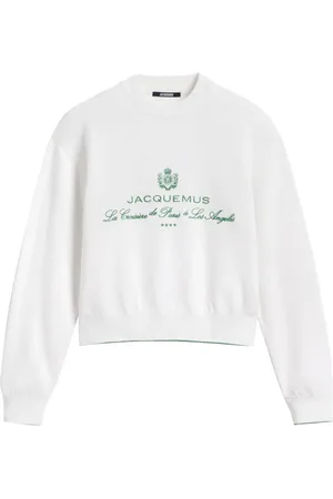 Jacquemus Bianco Sweatshirt Style Ss25