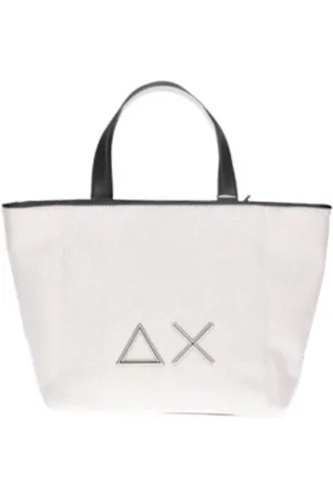 sun68 Tote Bags, female, , ONE SIZE, Glitter Handbag with Metal Logo