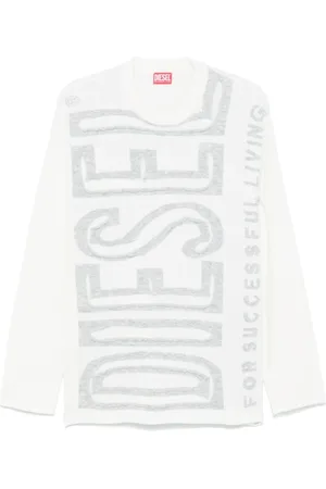 Diesel Long Sleeve Tops, male, , S, Stylish Denim Jeans