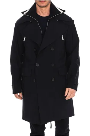 Dsquared2 Double-Breasted Coats, male, , S, Double Layer Trench Coat