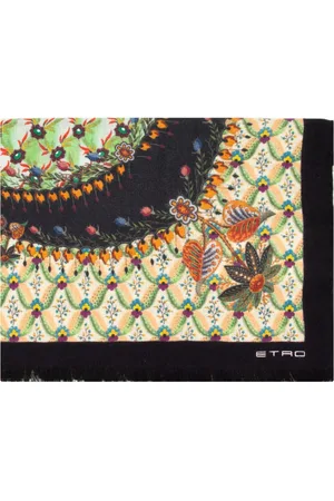 Etro Winter Scarves, female, , ONE SIZE, Silk and Cashmere Scarf
