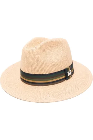 Max Mara Teardrop Crown Hat with Ribbon