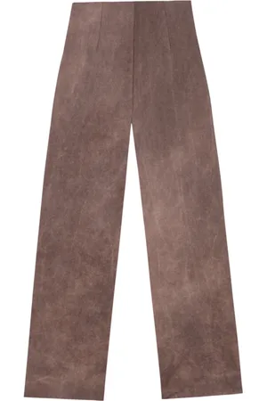 Cortana Wide Trousers, female, , XL, High-Waisted Fade Clay Trousers