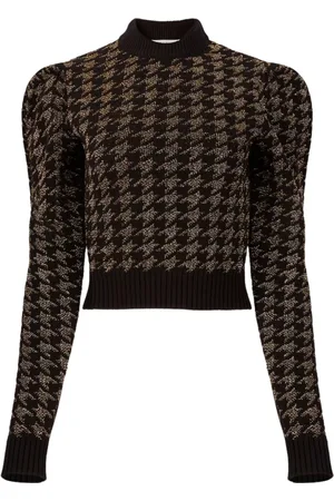 Nina Ricci Houndstooth Jacquard Jumper