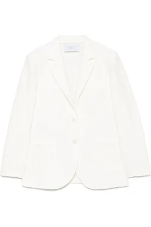 Harris Wharf London Button-Up Jacket with Pockets