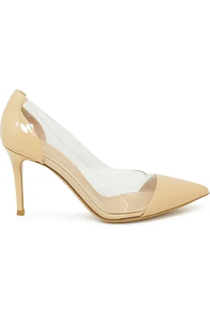 Gianvito Rossi Pumps, female, , 7 UK, Nude Patent Leather Pumps Fw23