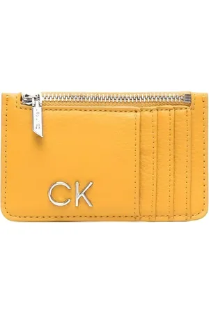 Calvin Klein Gold Wallet and Cardholder