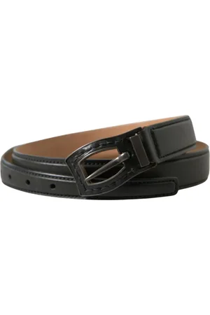 ERMANNO SCERVINO Belts, male, , 90 CM, Italian Leather Belt with Metal Buckle