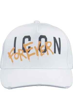 Dsquared2 Caps, unisex, , ONE SIZE, Contrast Print Baseball Cap