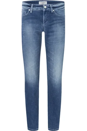 Cambio Slim-fit Jeans, female, , L, Wash Denim Jeans Classic Fit