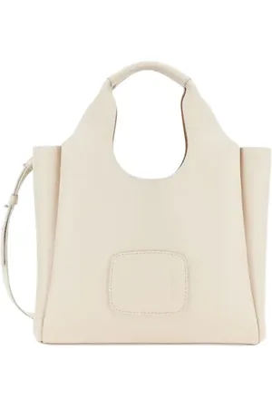 Hogan Handbags, female, , ONE SIZE, Textured Leather Shopping Bag