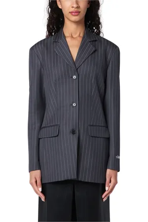 OFF-WHITE Blazers, female, , S, Single-Breasted Jacket