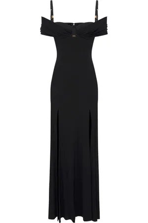 Elisabetta Franchi Gowns, female, , S, Corset Red Carpet Dress