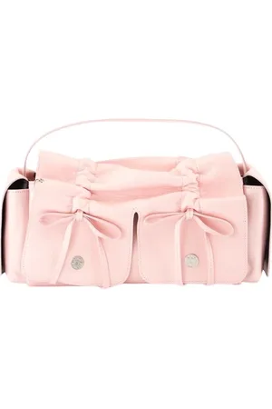 Acne Studios Handbags, female, , ONE SIZE, Leather Shoulder Bag Multipocket