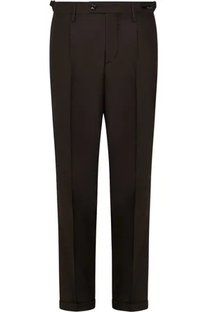 MICHAEL COAL Wool Slim Fit Trousers