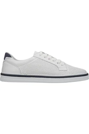 Estro Perforated Leather Trainers
