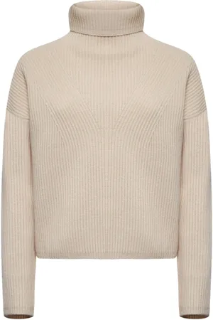 Max Mara Cashmere Knitwear, female, , S, Cashmere Turtleneck Jumper Aw24