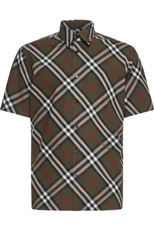 Burberry Short Sleeve Shirts, male, , M, Stylish Short Sleeve Shirt