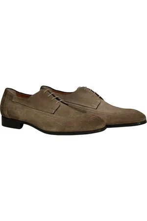 santoni Business Shoes, male, , 7 UK, Nubuck Leather Shoes