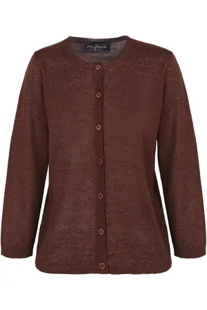 Cortana Cardigans, female, , L, Linen Silk Cardigan