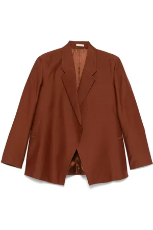 BITE Blazers, female, , S, Rust Wool Silk Blazer Jacket