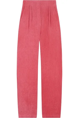 Cortana Straight Trousers, female, , 2XL, Lupe High-Waisted Linen Trousers