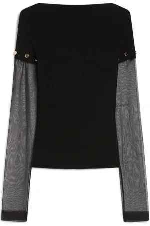 Sportmax Boat Neck Long-sleeved Jumper
