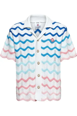 Casablanca Wave Knitted Shirt