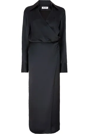 The Attico Maxi Dresses, female, , M, Satin Shirt Dress