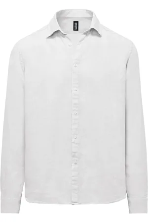 Bomboogie Long-sleeved Linen Shirt