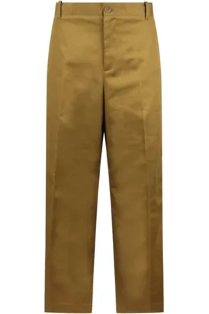 Maison Kitsuné Straight Trousers, male, , S, Stylish Straight Trousers