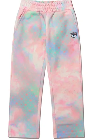 Chiara Ferragni Sweatpants, female, , 10 Y, Cloud Print Joggers