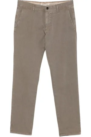 Incotex Chinos, male, , W31, Slim Fit Brown Trousers