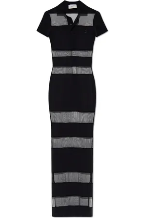 COPERNI Maxi Dresses, female, , M, Striped Sheer Polo Dress