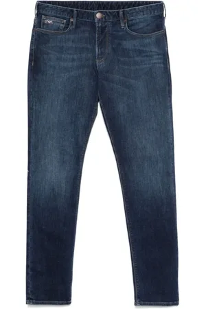 Emporio Armani Indigo Jeans with Classic Style
