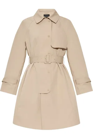 Emporio Armani Coat with Press-Stud Fastening