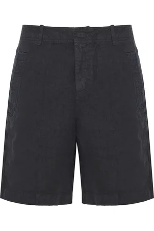 ELEVENTY Casual Shorts, male, , W34, Linen Shorts with Pockets