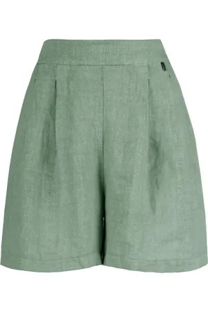 Bomboogie Linen Bermuda Shorts