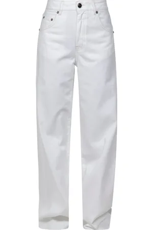 SEMICOUTURE Straight Jeans, female, , W31, Denim Straight Leg Trousers