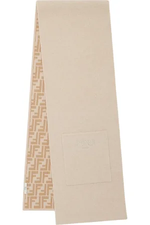 Fendi Scarves, unisex, , 2 Y, Wool FF Reversible Scarf