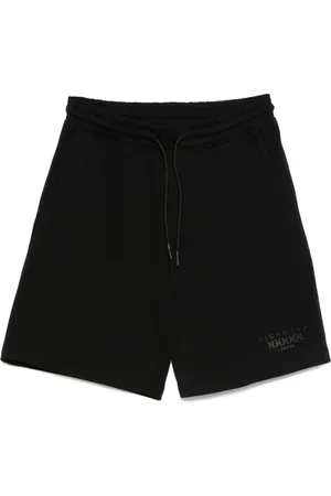 John Richmond Elasticated Waistband Drawstring Shorts