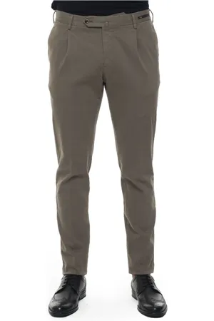 PT01 Tile Micro Print Skinny Fit Chino