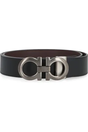 Salvatore Ferragamo Belts, male, , 110 CM, Reversible Leather Belt