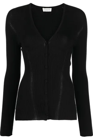 Lanvin Cardigans, female, , L, Engineered Cardigan